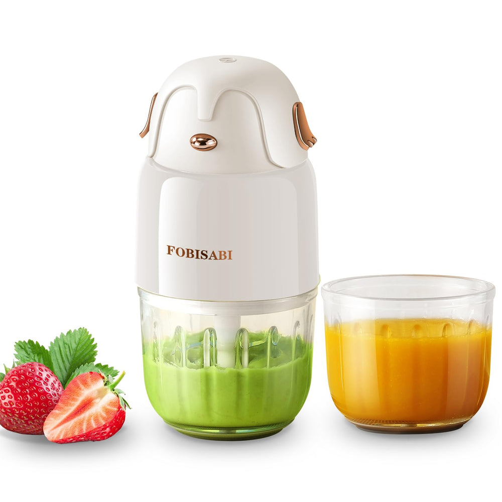 FOBISABI baby food maker glass bowl – sturdy glass for clean, nutritious purees.