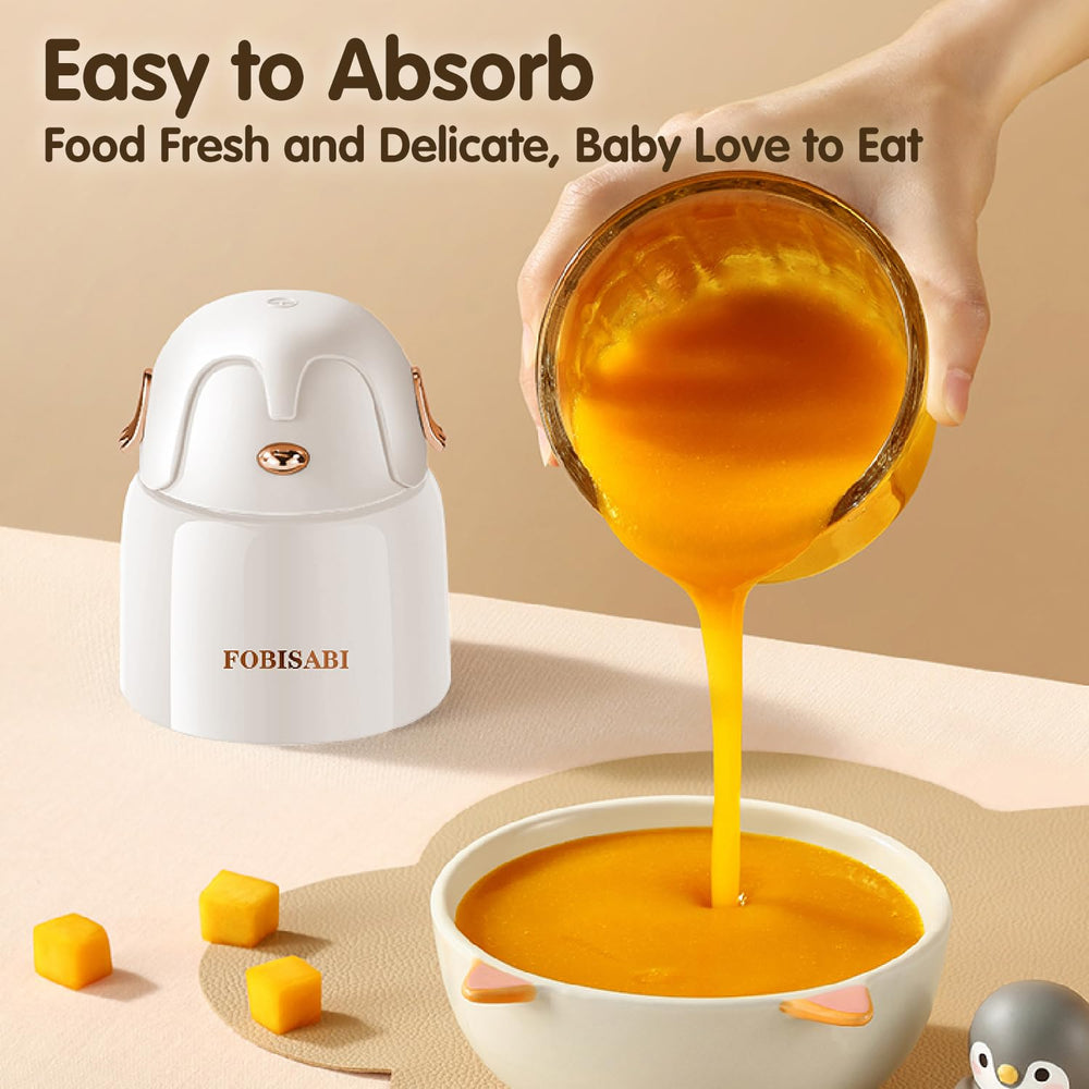 FOBISABI baby food maker motor – high-power blending to save mealtime time.