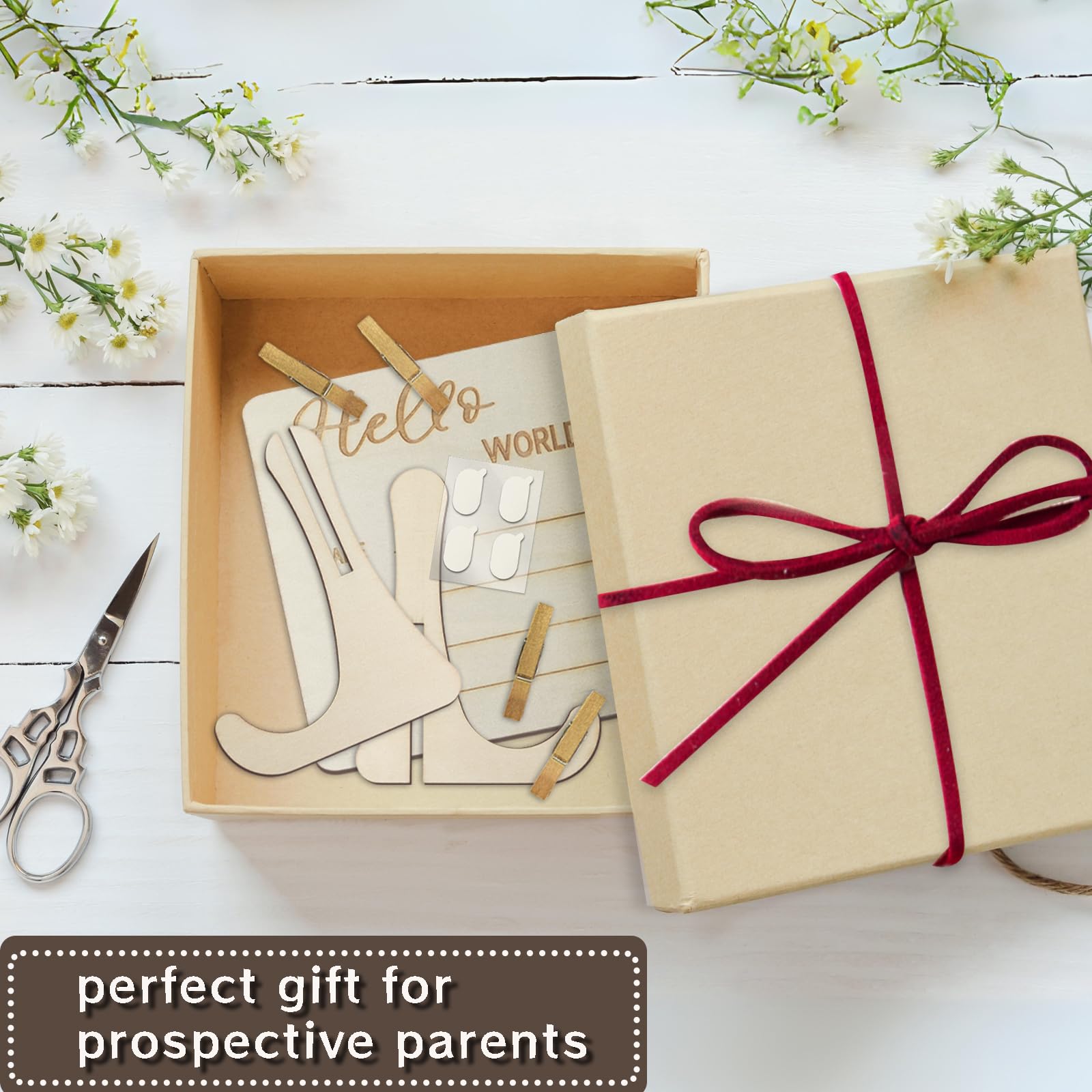Focal20 ultrasound frame as a personalized gift for expecting parents.