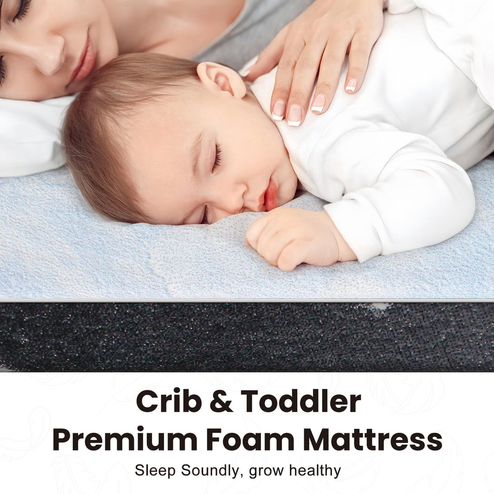 foctance crib mattress safety-forward design avoids latex and harmful adhesives