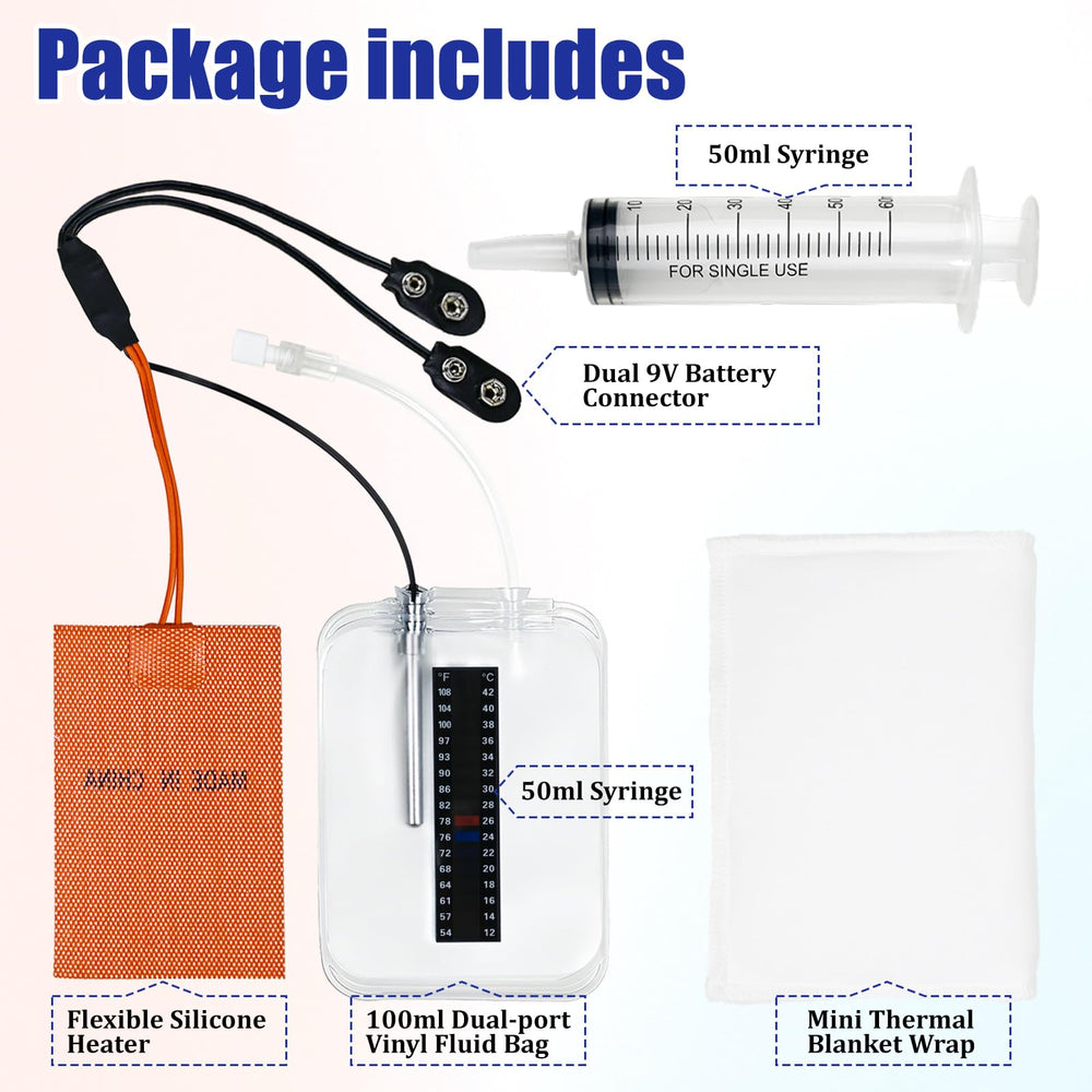 FODACEL Urine Warmer battery pouch supports secure power on the go.