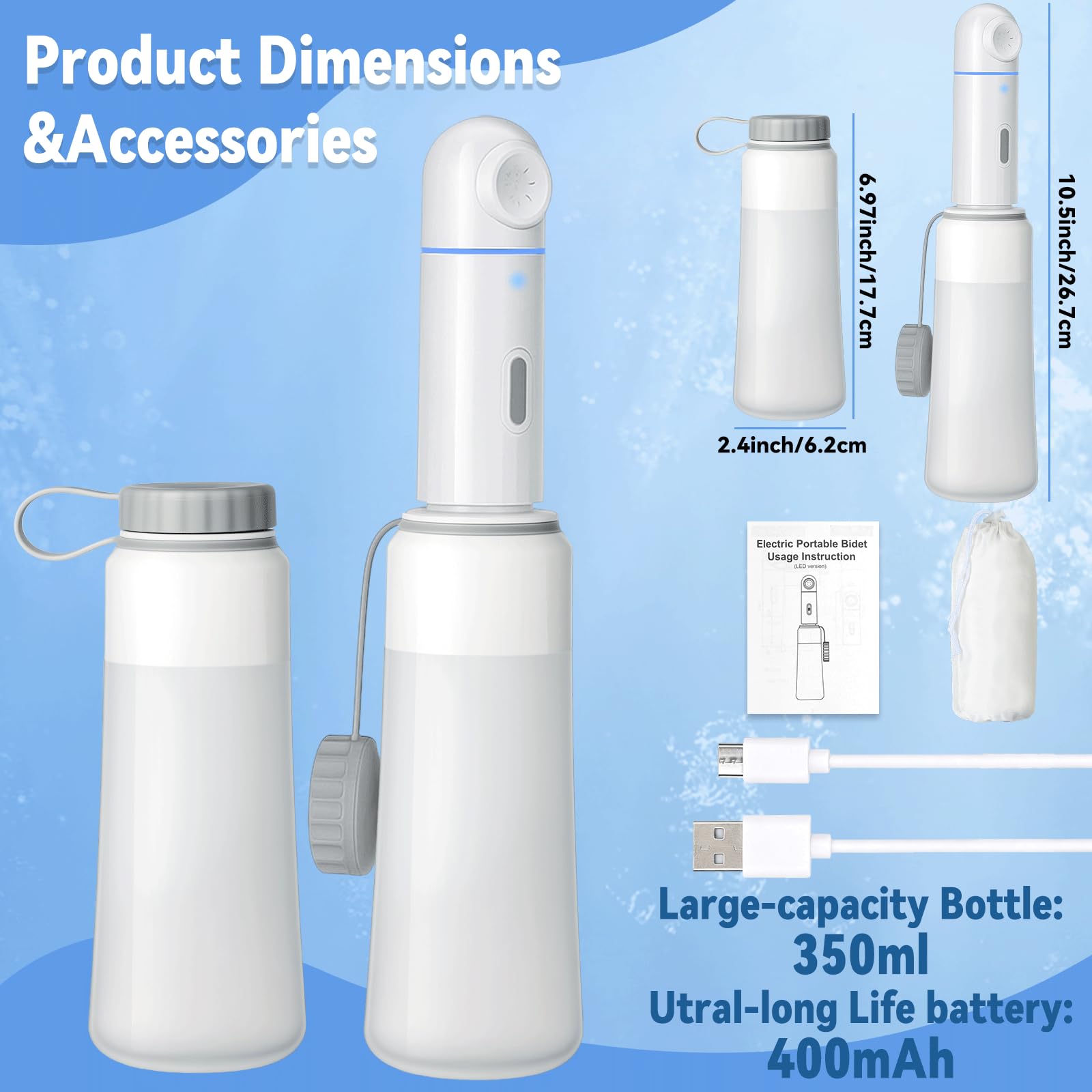 FODAHRWS universal nozzle connection demonstrates compatibility with standard bottles