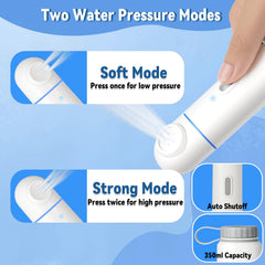 FODAHRWS compact handheld bidet with ergonomic grip for on-the-go use