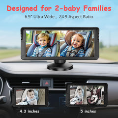 Fodkh infrared night vision activates automatically for clear rear visibility at night.