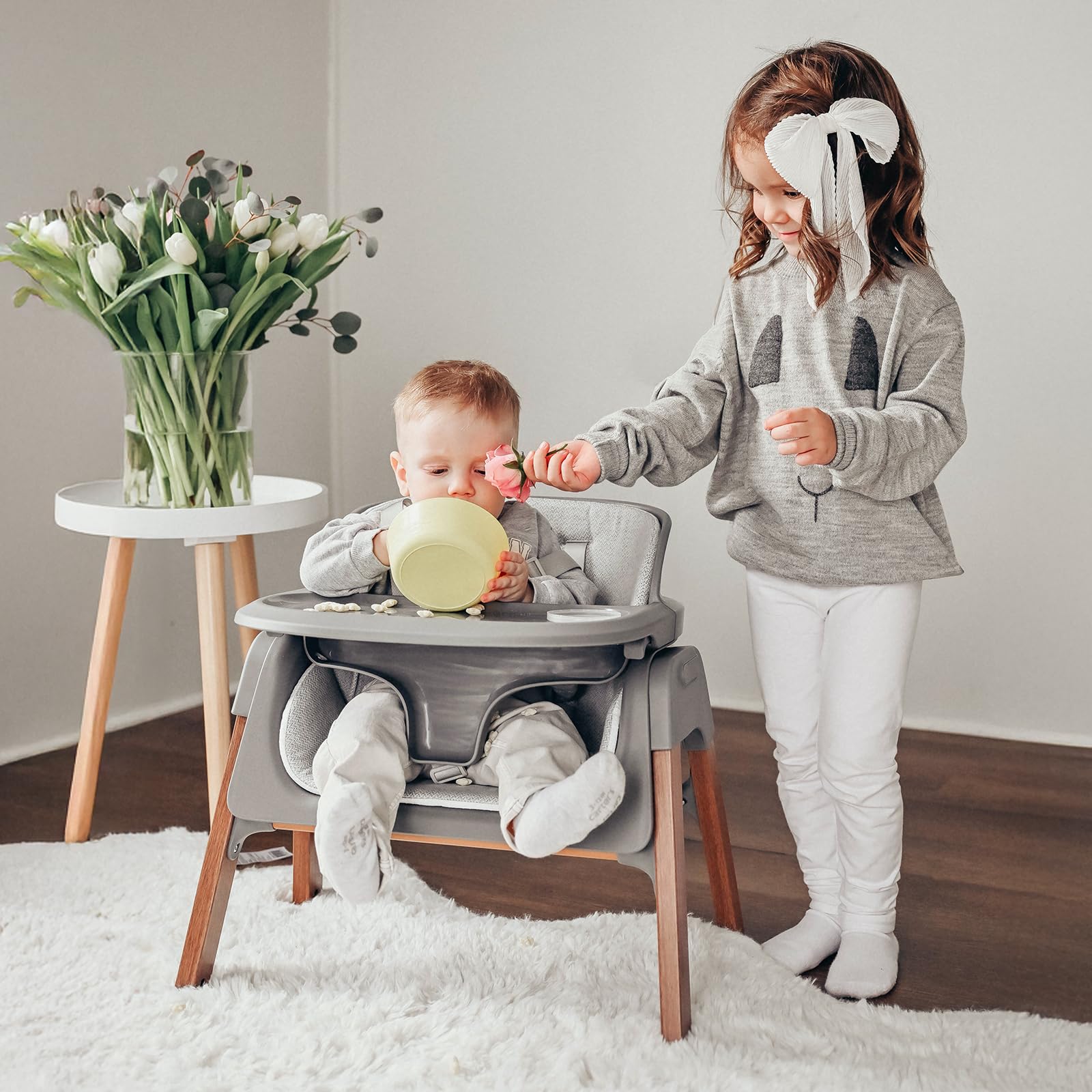 Fodoss anti-slip base enhances stability during meals