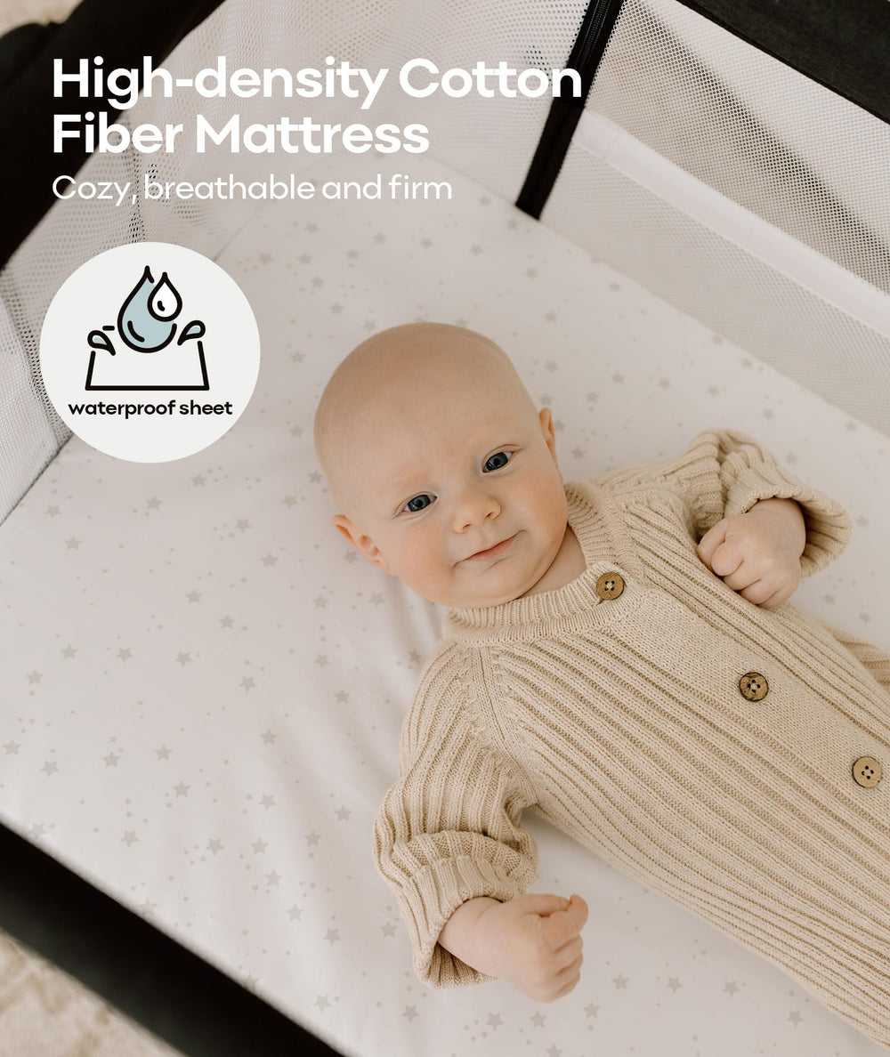 Fodoss height-adjustable base matches bedside height