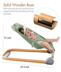 Fodoss Baby Bouncer premium fabric provides soft, breathable comfort.
