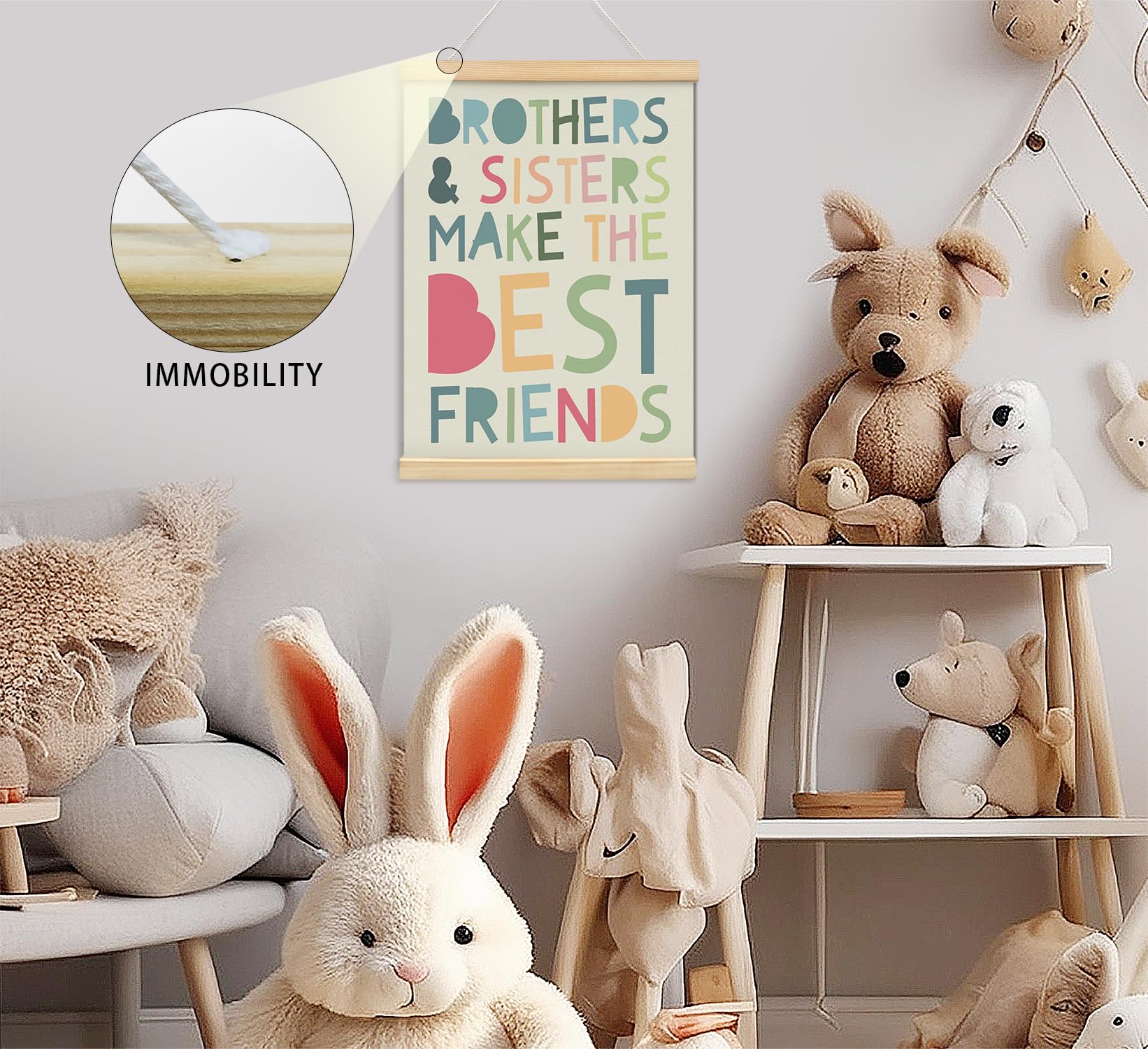 foedor baby playroom sign poster is a ready-to-hang gift.