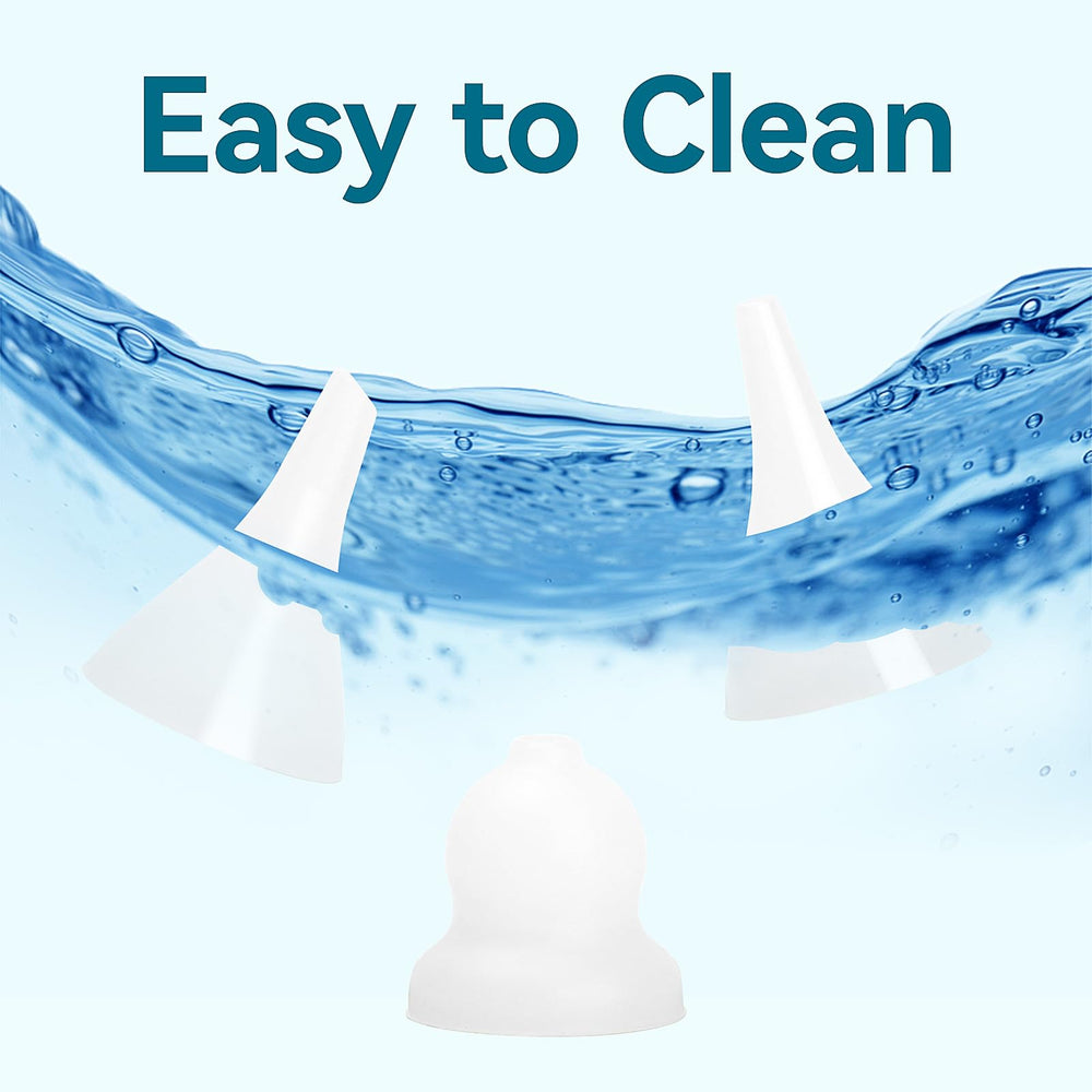 Foily dishwasher-safe tips for quick, hygienic post-use cleaning.