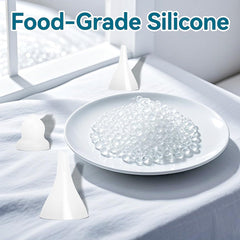 Foily flat and gourd tips suitable for various nose cleaning needs.