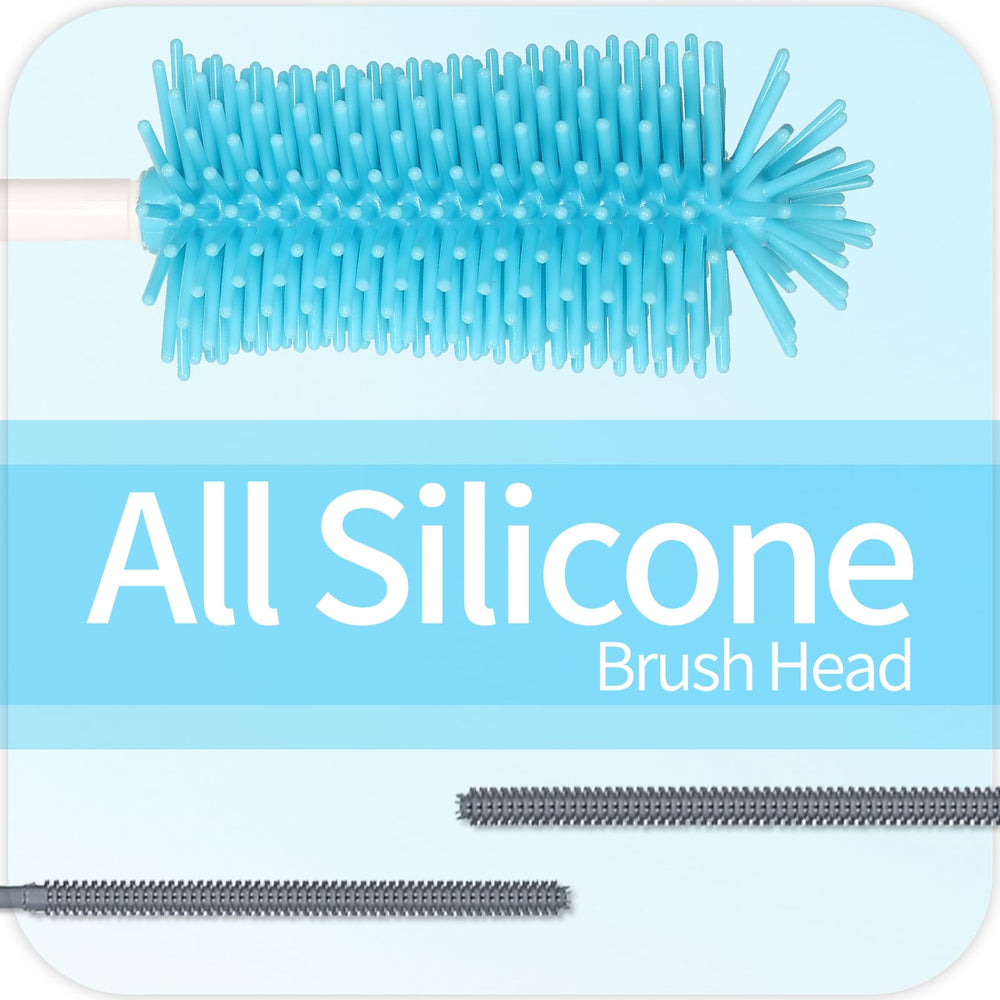 Fojaglad 180-degree spout brush targets stubborn stains around rims