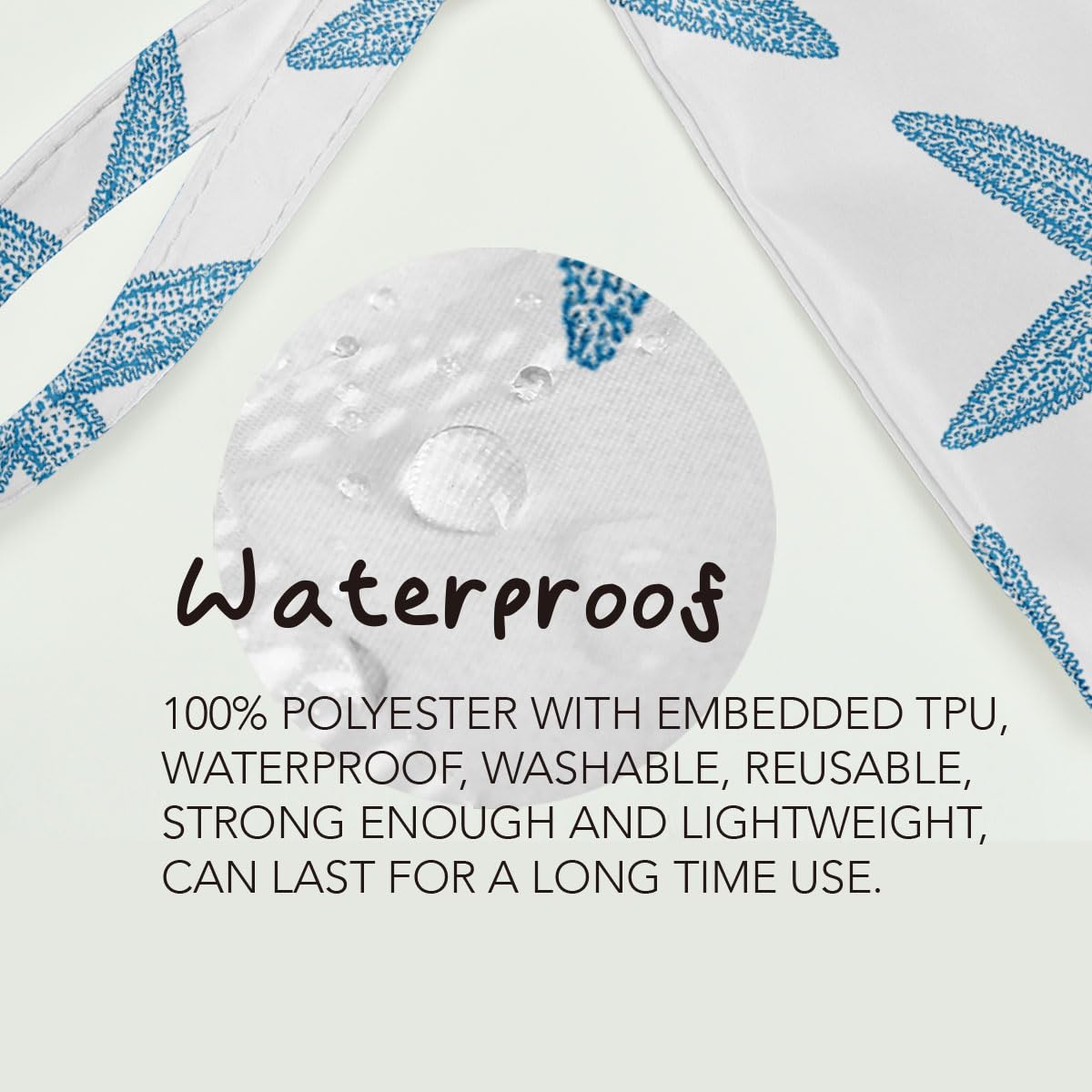 Fokongna Wet Bag with handle for easy hanging anywhere