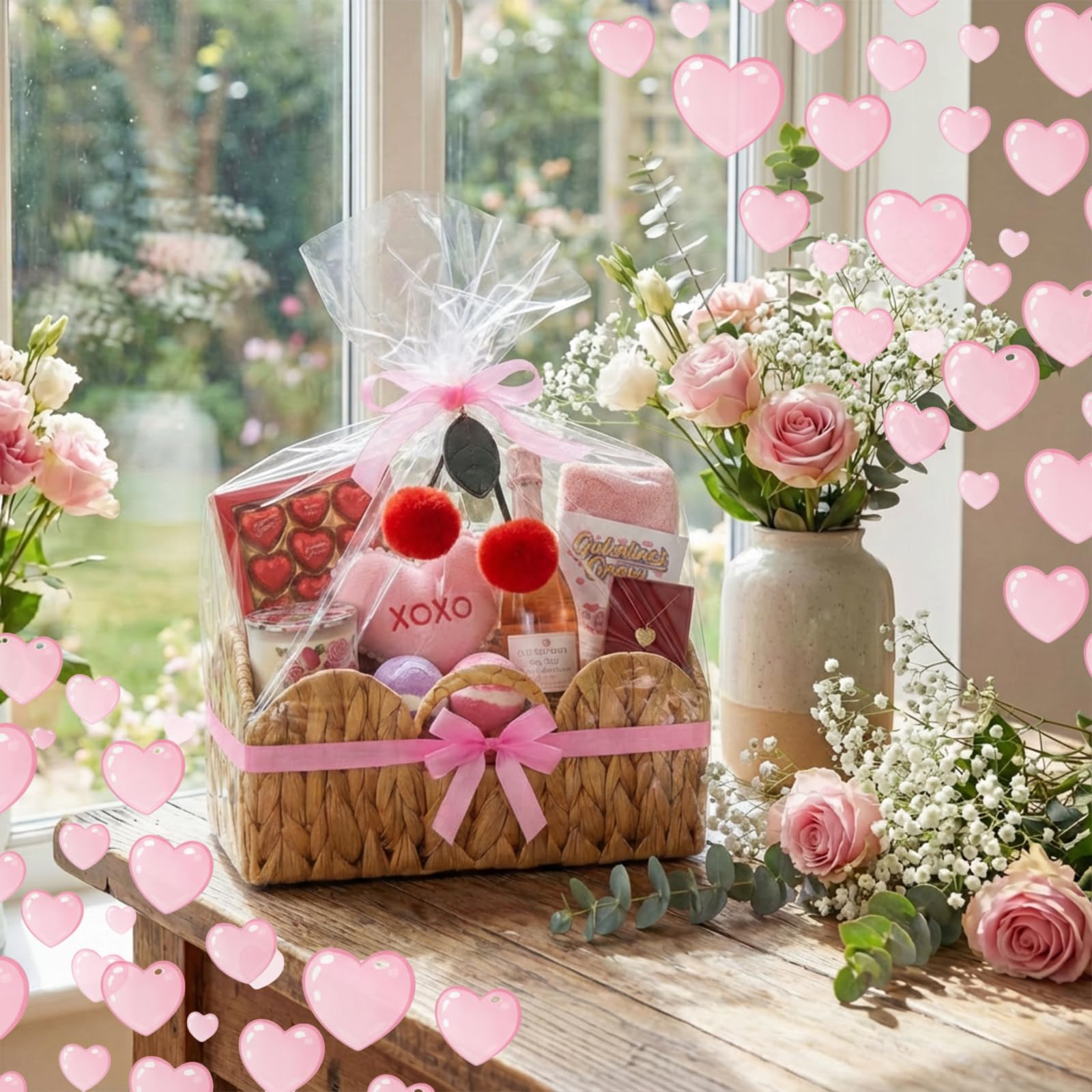 FoldTier included gift bag and raffia set for ready-to-gift presentation