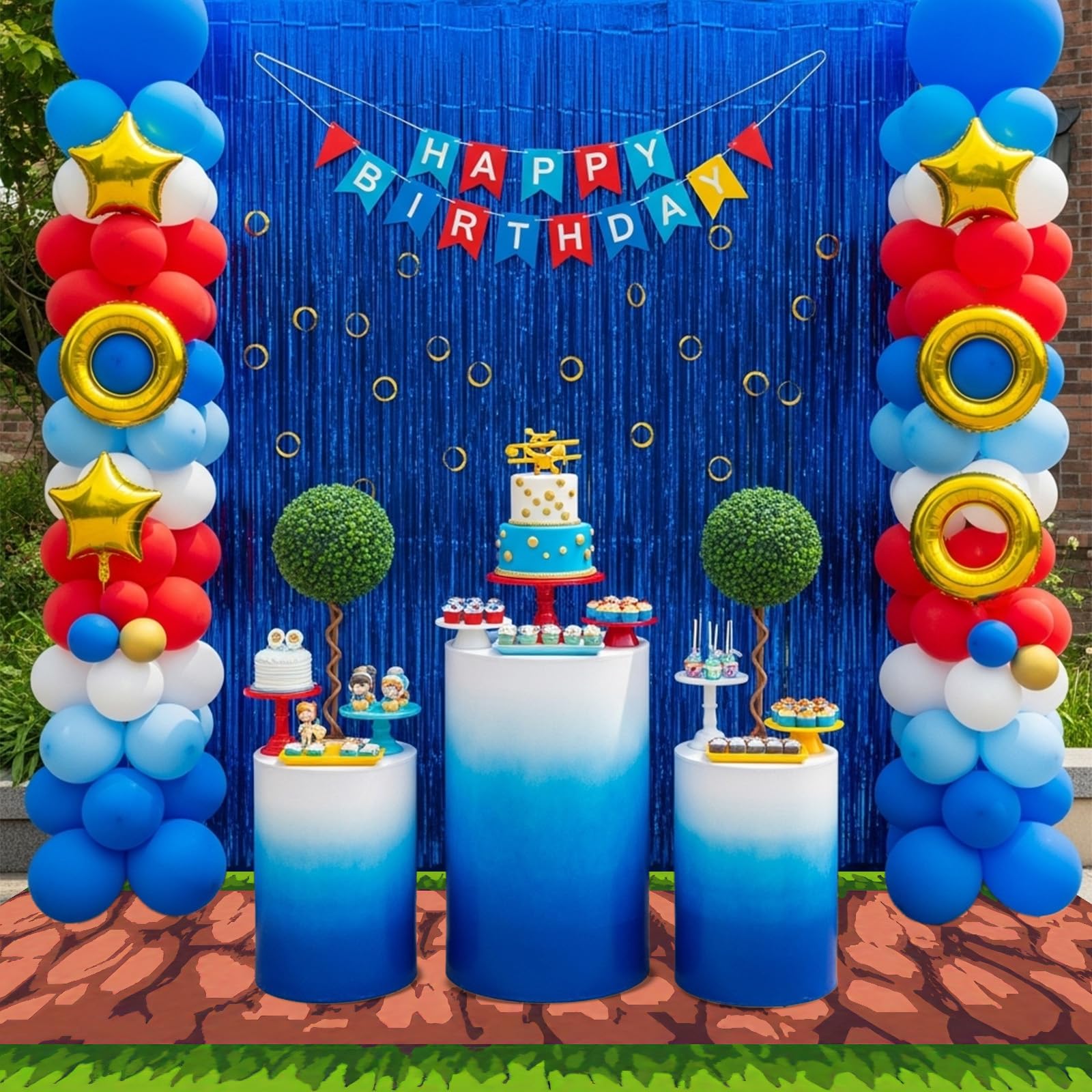 FoldTier 24x10 ft runner suitable for indoor and outdoor events.