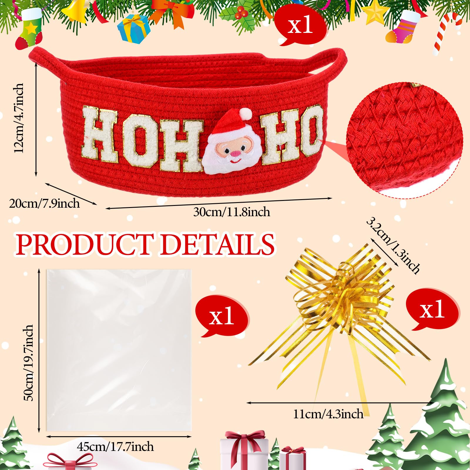 FoldTier transparent gift bag perfect for showcasing wrapped gifts