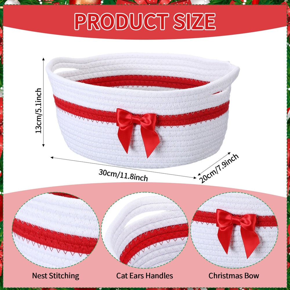 FoldTier wrapped basket set with ribbon and paper, ready for holiday gifting
