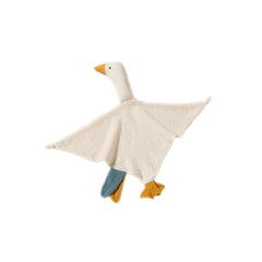 FOMAISELF goose-design lovey offers cute, comforting visual appeal for baby's quiet moments.