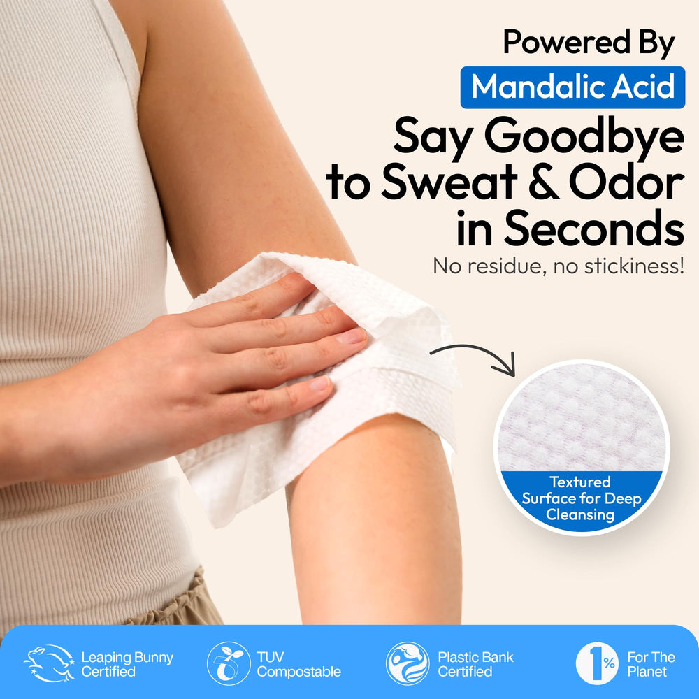 FOMIN exfoliating action helps remove dead skin for smoother skin