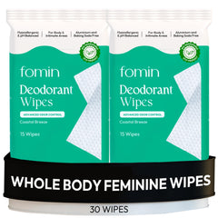 FOMIN Coastal Breeze packaging highlighting plastic-free design for daily refresh.