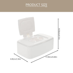 FONDOTIN refillable wipes container keeps wipes fresh in home or travel