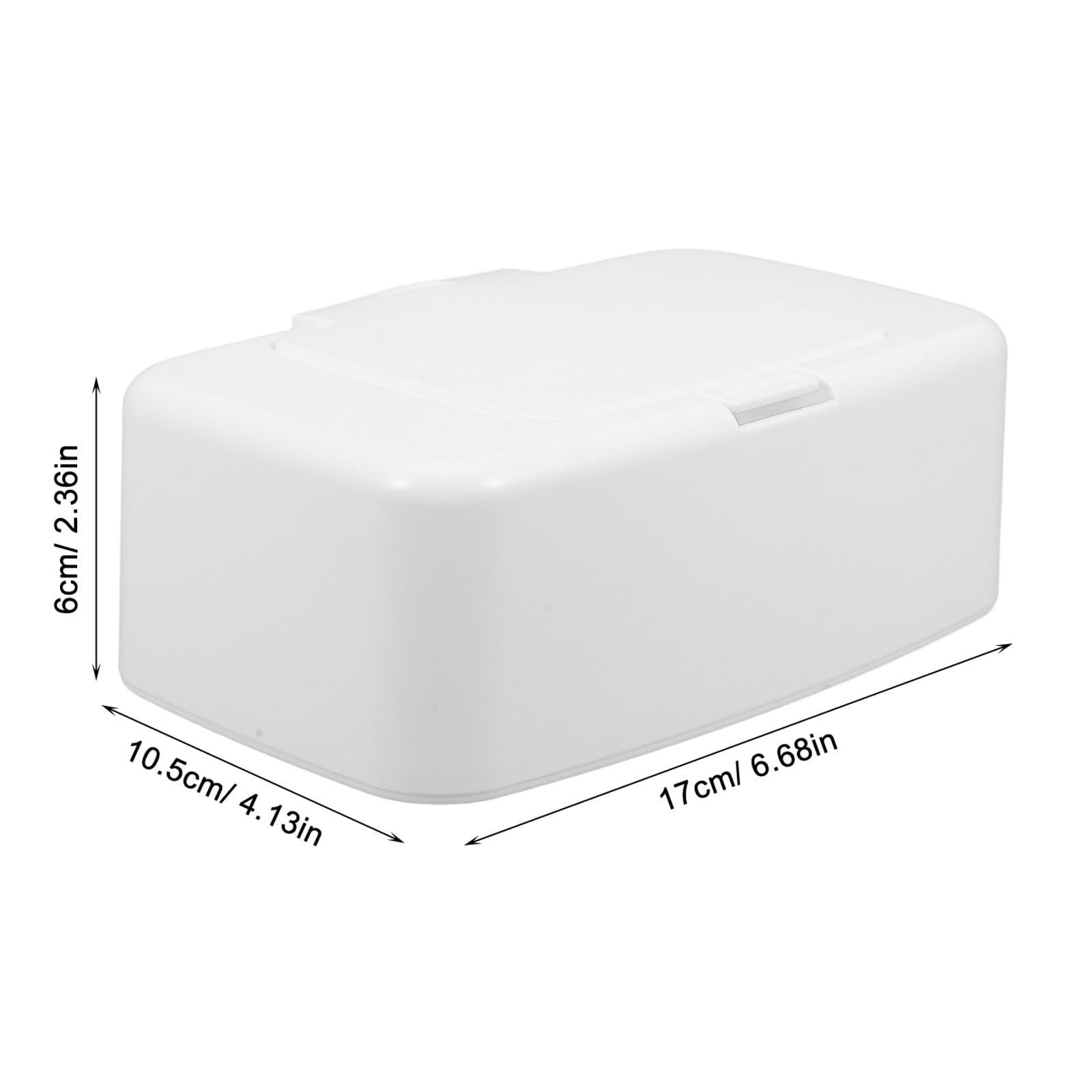 Fondotin travel wipes container shown in compact form for easy portability.