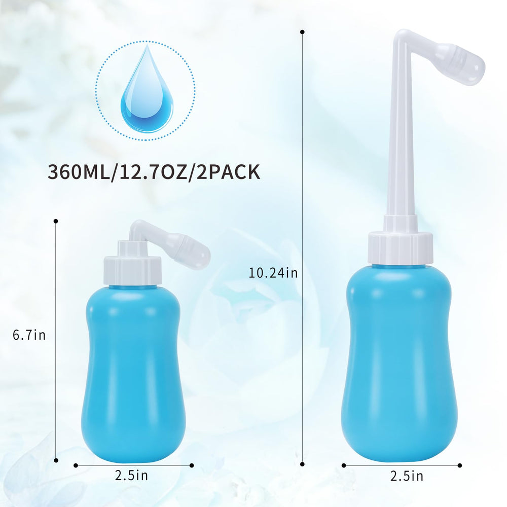 FOOFOO EVA material peri bottle designed for durability and easy rinsing.