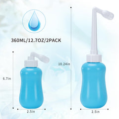 FOOFOO EVA material peri bottle designed for durability and easy rinsing.