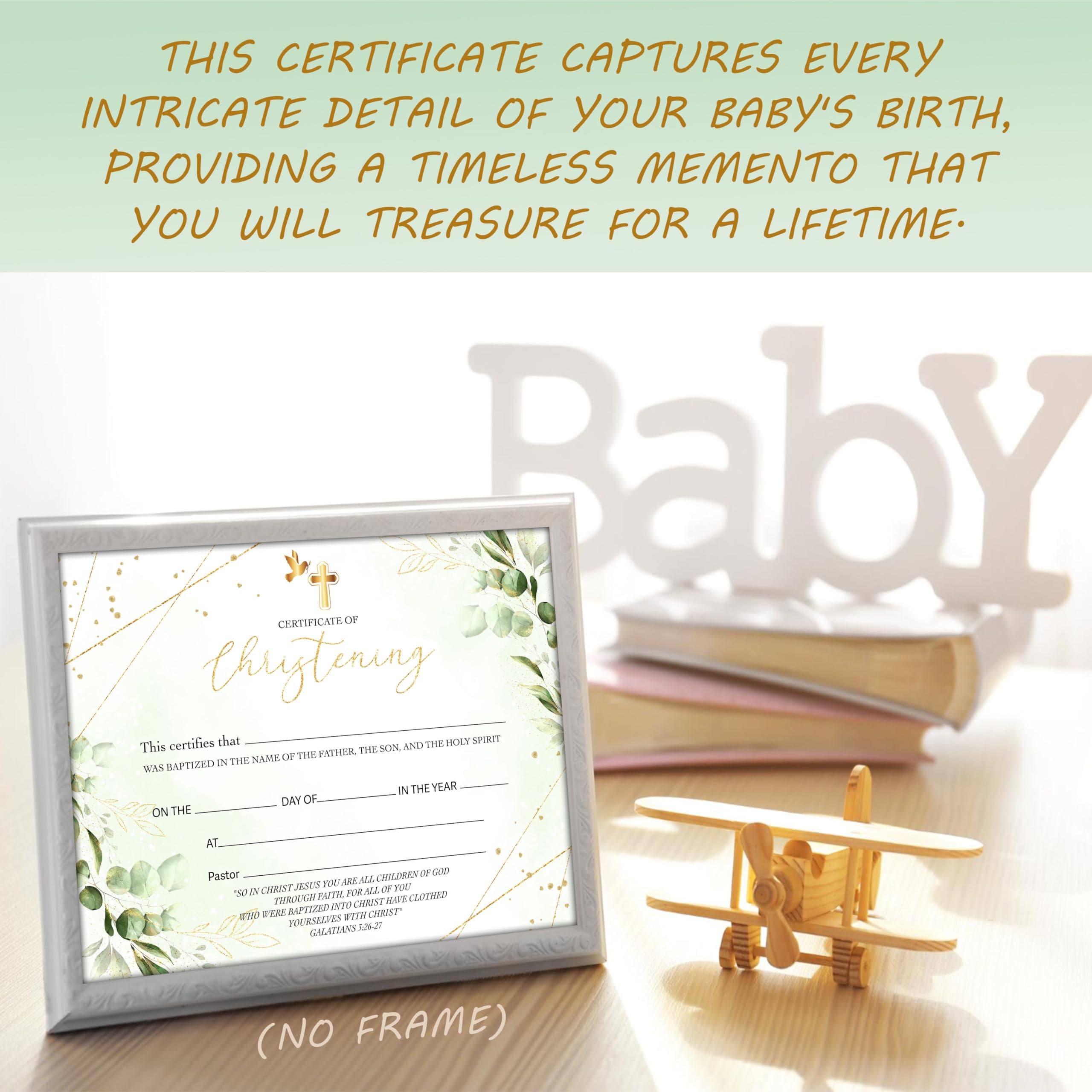 Foosproea wide application certificate design fits graduation, camps, and ceremonies