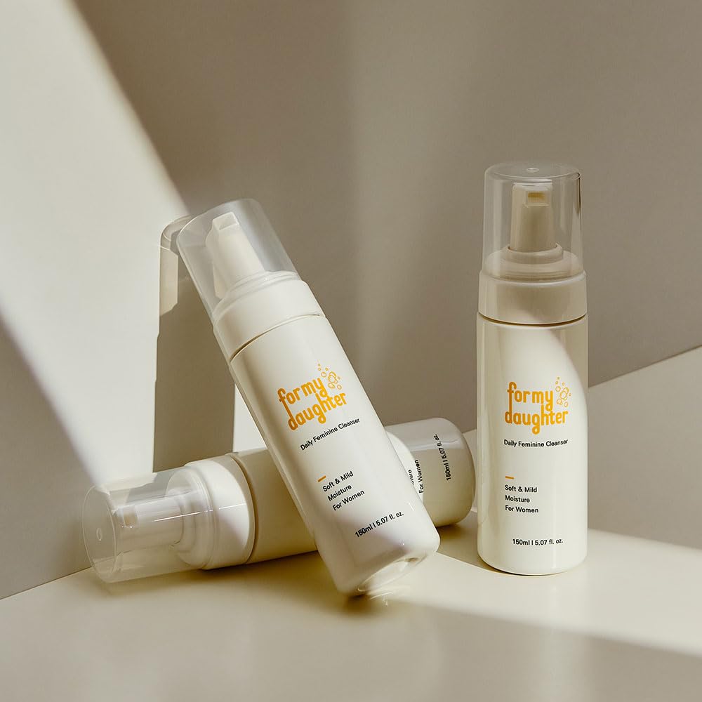 For My Daughter Moisture Feminine Wash dermatologist-tested seal ensuring safe daily use.