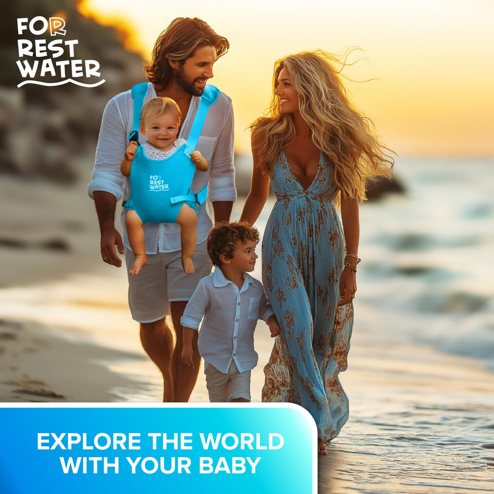 FOR REST WATER ergonomic design growing with child from 4 to 24 months