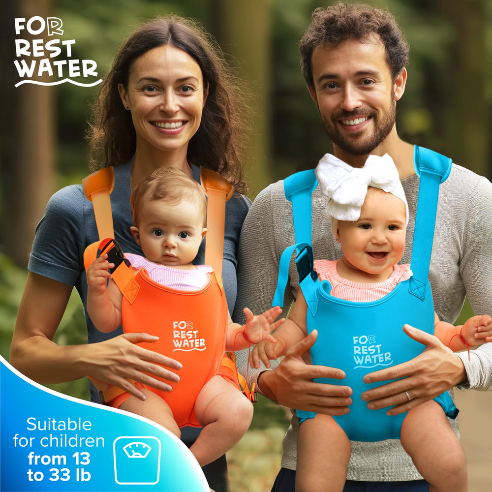 FOR REST WATER quick-on/off design highlights easy wear on busy days