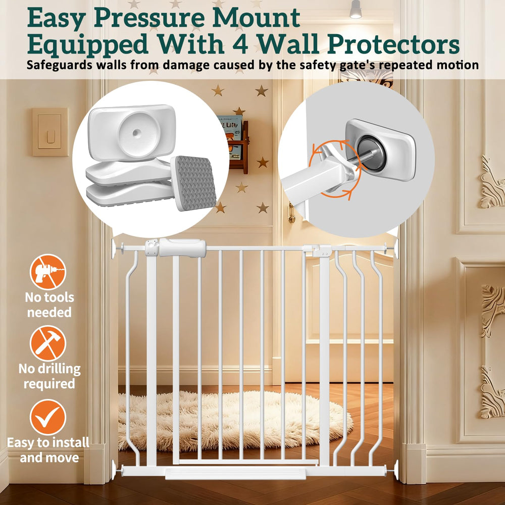 Foreng double locking system offers child safety and easy access.