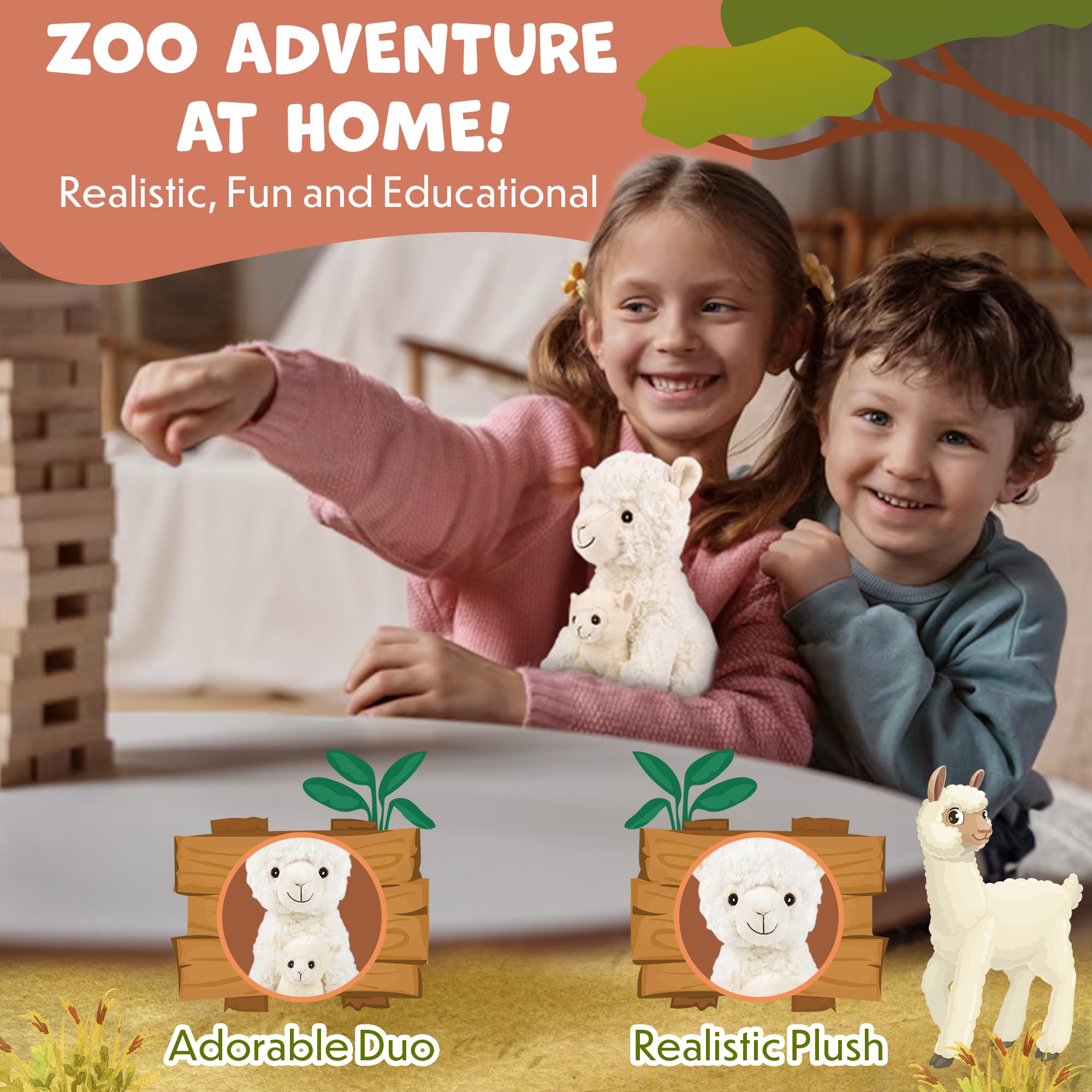 Llama nursery decor from Forest & Twelfth, adding charming zoo vibes to a room.