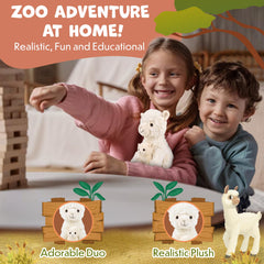 Llama nursery decor from Forest & Twelfth, adding charming zoo vibes to a room.