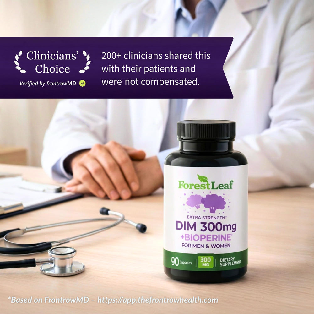 ForestLeaf men’s balance support promoting energy and wellness.