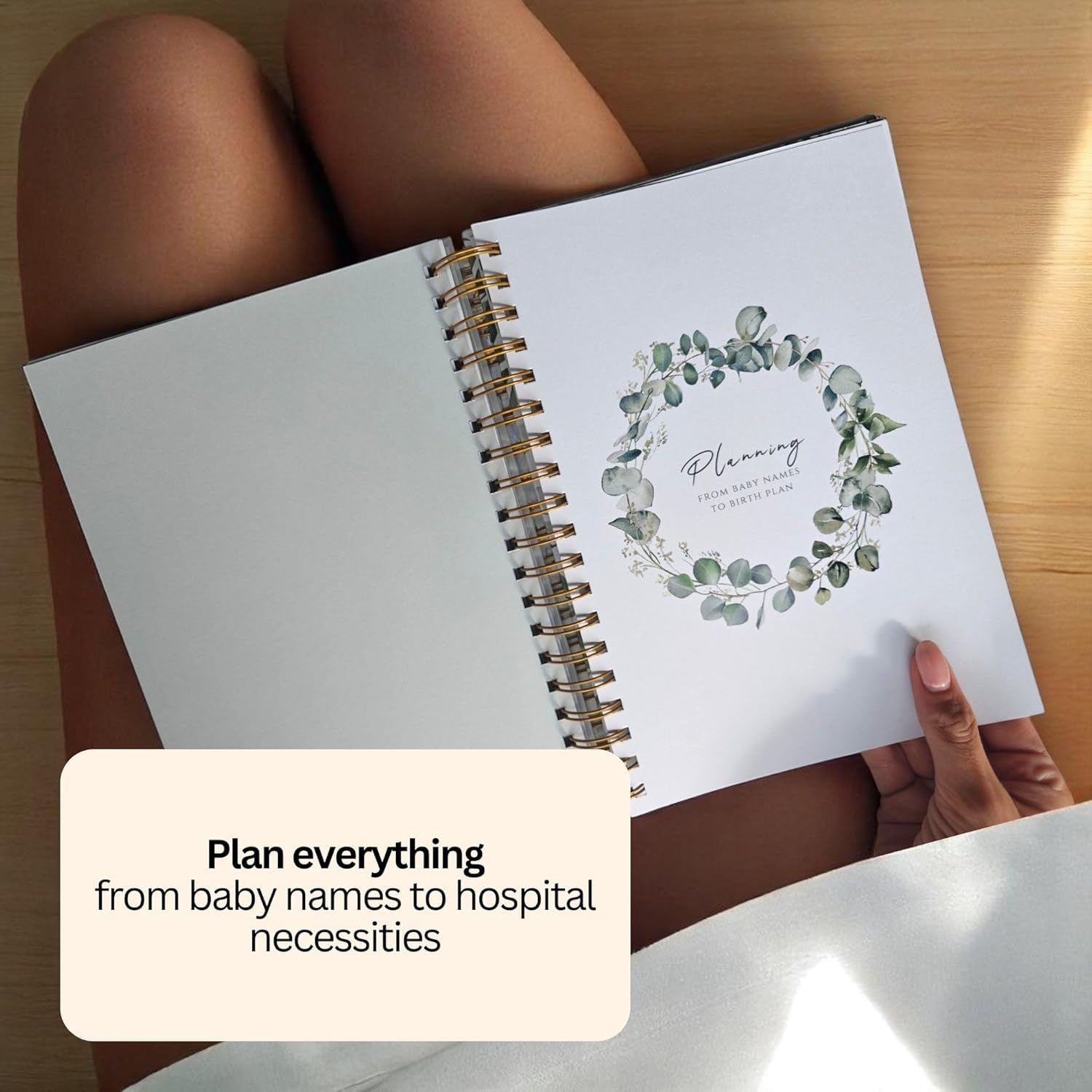 Forever Lily pregnancy journal hardcover hospital packing list helps you stay organized.