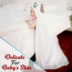 FOREVERPURE bamboo viscose towel absorbs moisture quickly after bath time