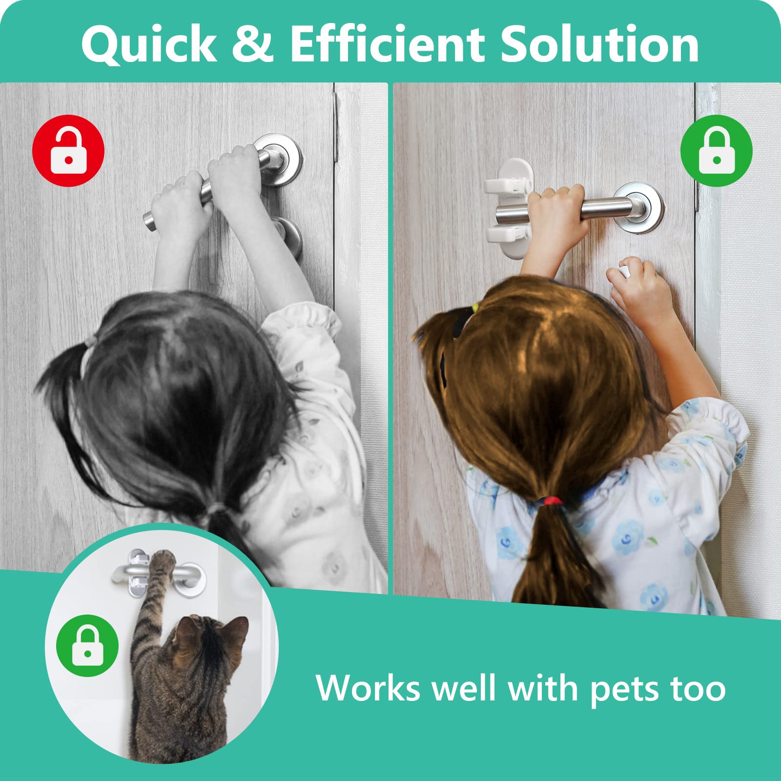 Fority durable ABS plastic supports up to 30 kg.
