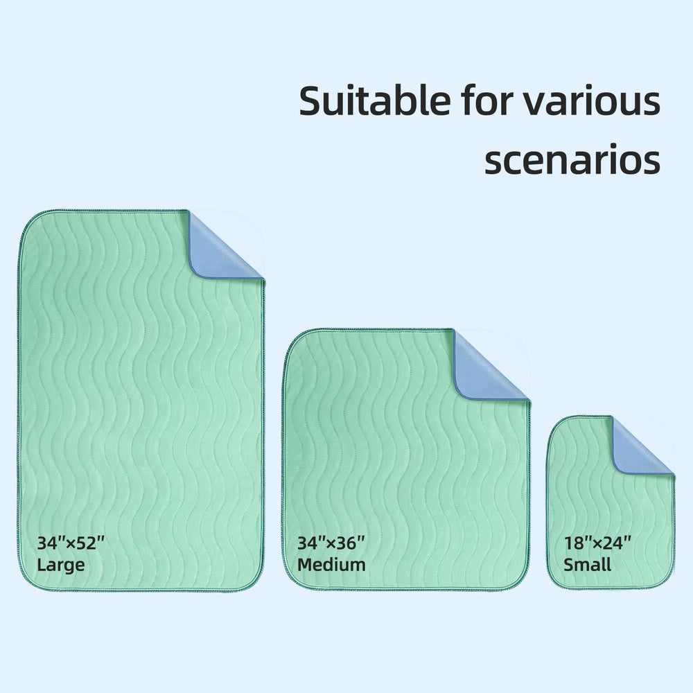 ForosiaLYFE pee pads offer silent, leak-free protection compared to plastic mattress pads.