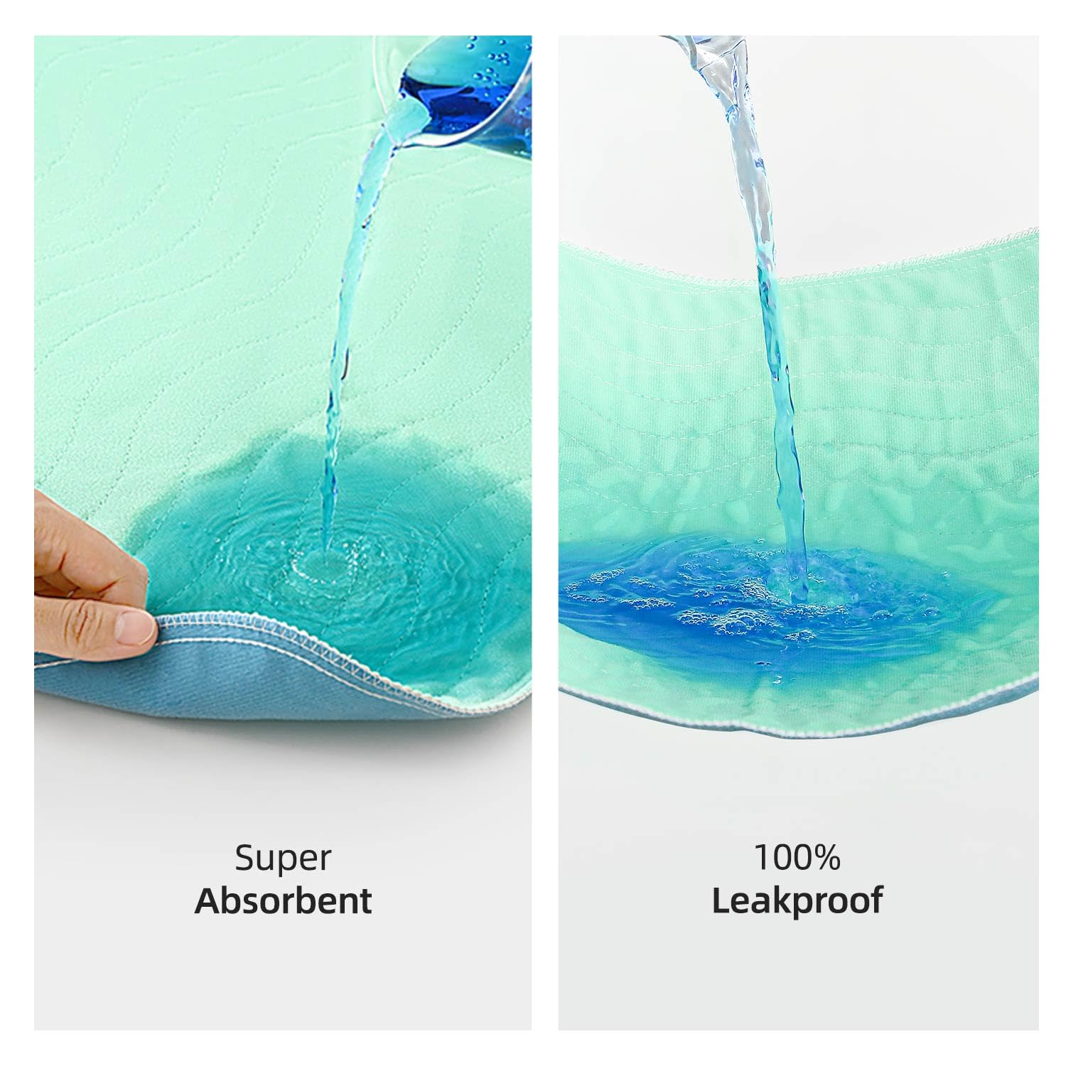 ForosiaLYFE pee pads soft cotton-like texture suitable for sensitive skin.