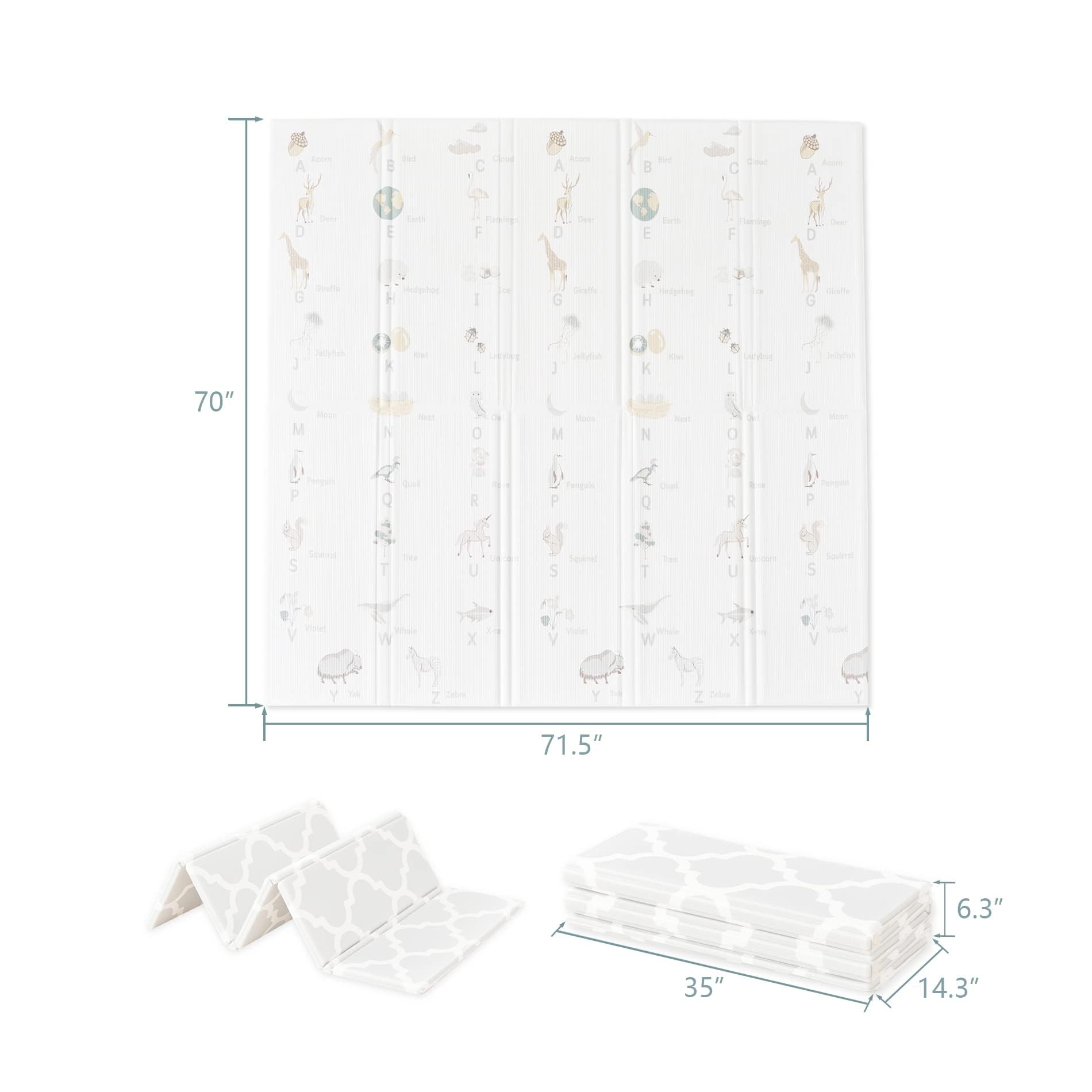 Foldable design with Oxford travel case supports on-the-go families.