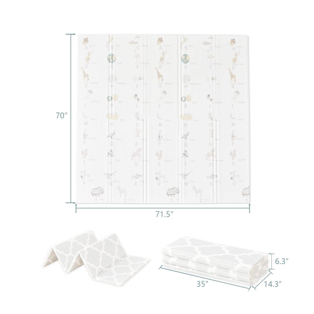 Foldable design with Oxford travel case supports on-the-go families.