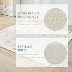 Waterproof TPU coating cleans spills quickly after outdoor or indoor play.