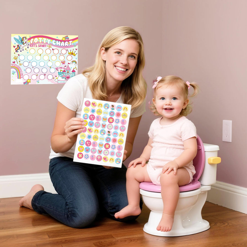 Fortunalux potty chart posters offer sturdy daily-use for busy families.