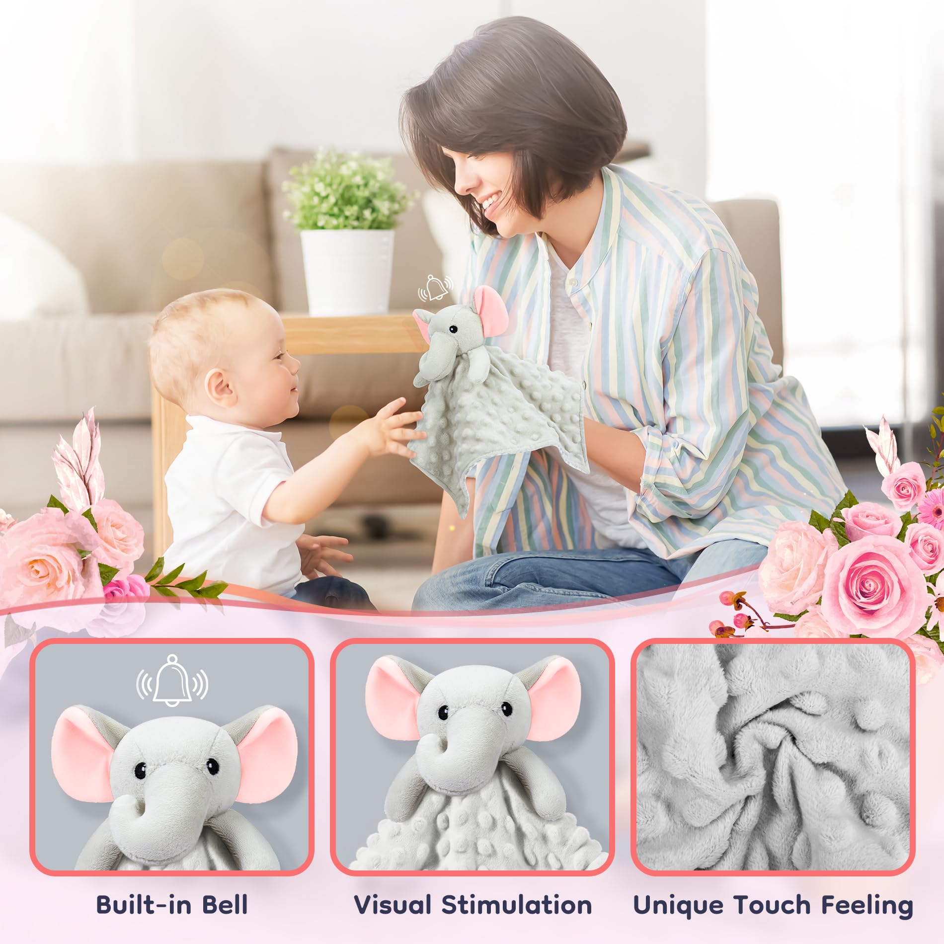 Fortuning's JDS pink baby onesie for comfy, cute wear