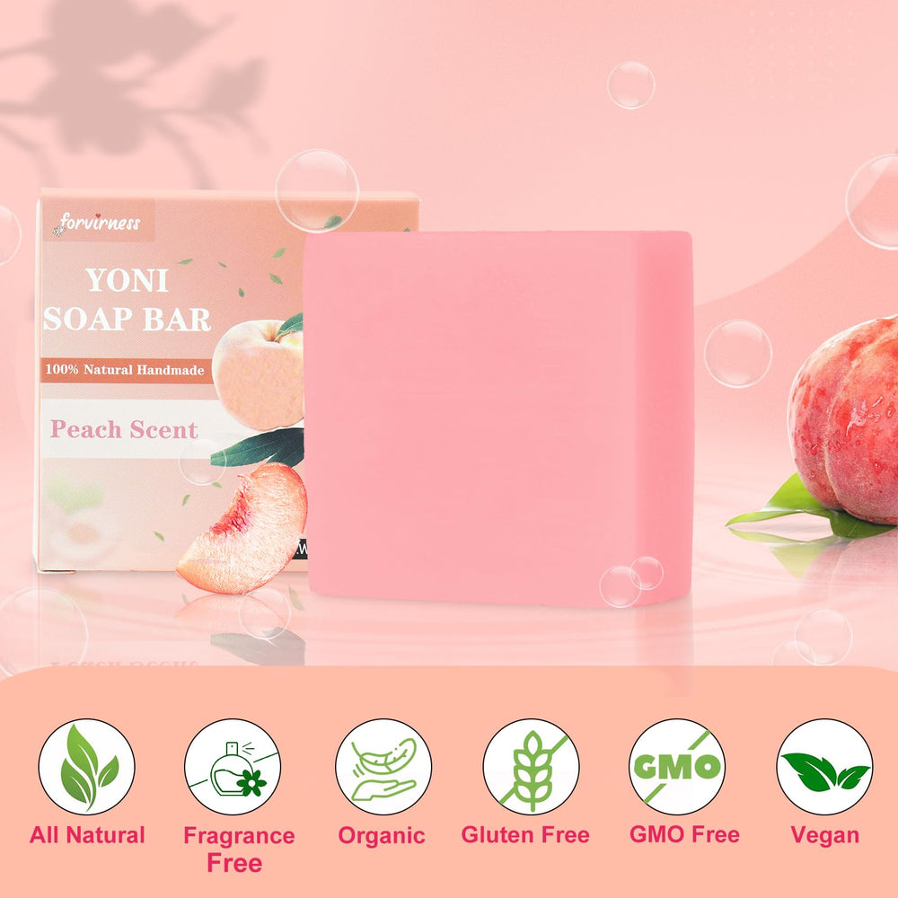 Forvirness Yoni Soap Bar coconut rosehip oil for natural nourishment