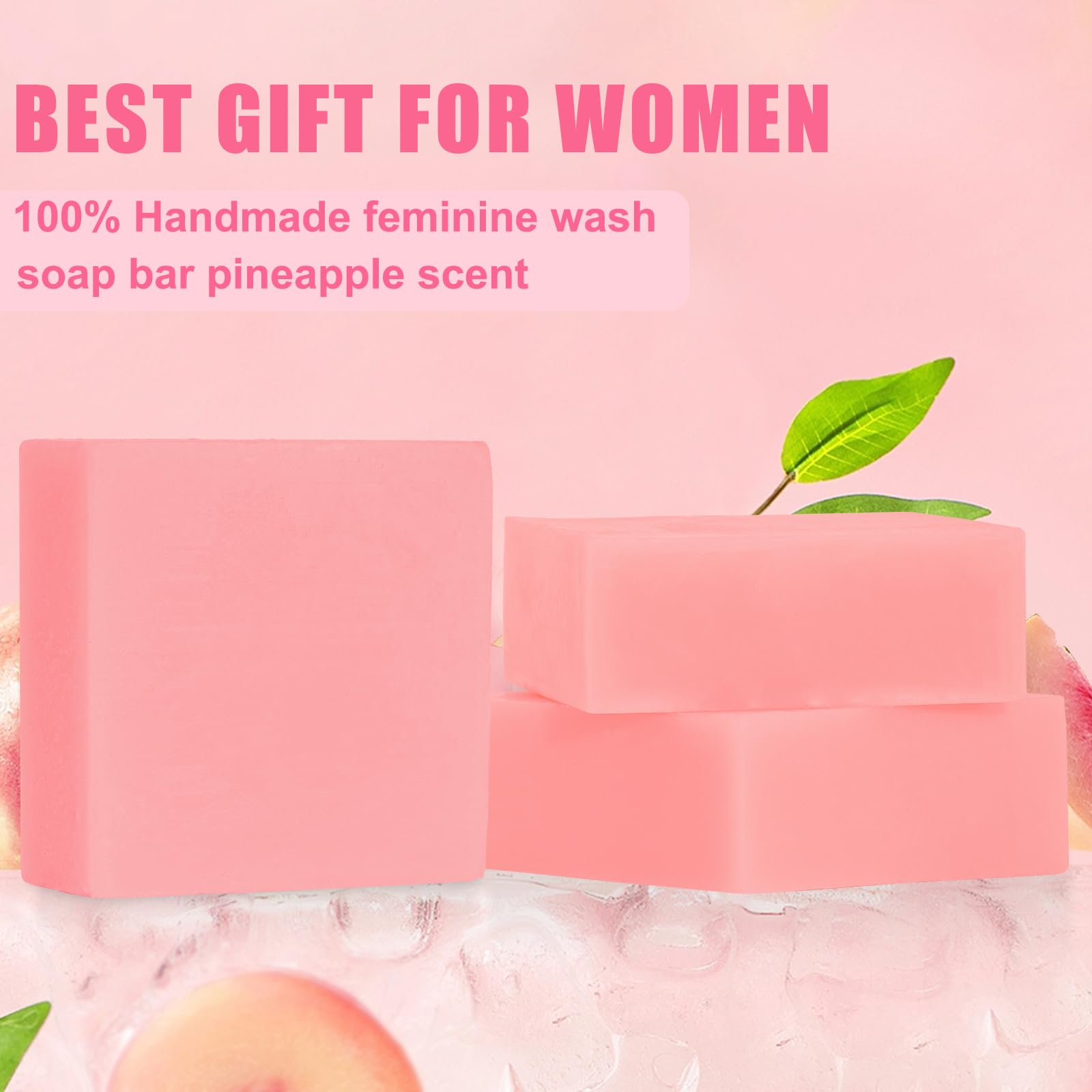 Forvirness Yoni Soap Bar moisturizing with shea butter after cleansing
