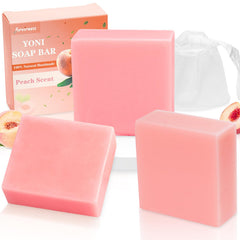 Forvirness Yoni Soap Bar peach juice scent for a fresh daily cleanse