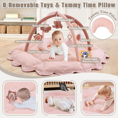 Foryoomi 6-sensory toys koala elephant rainbow keep baby engaged during play