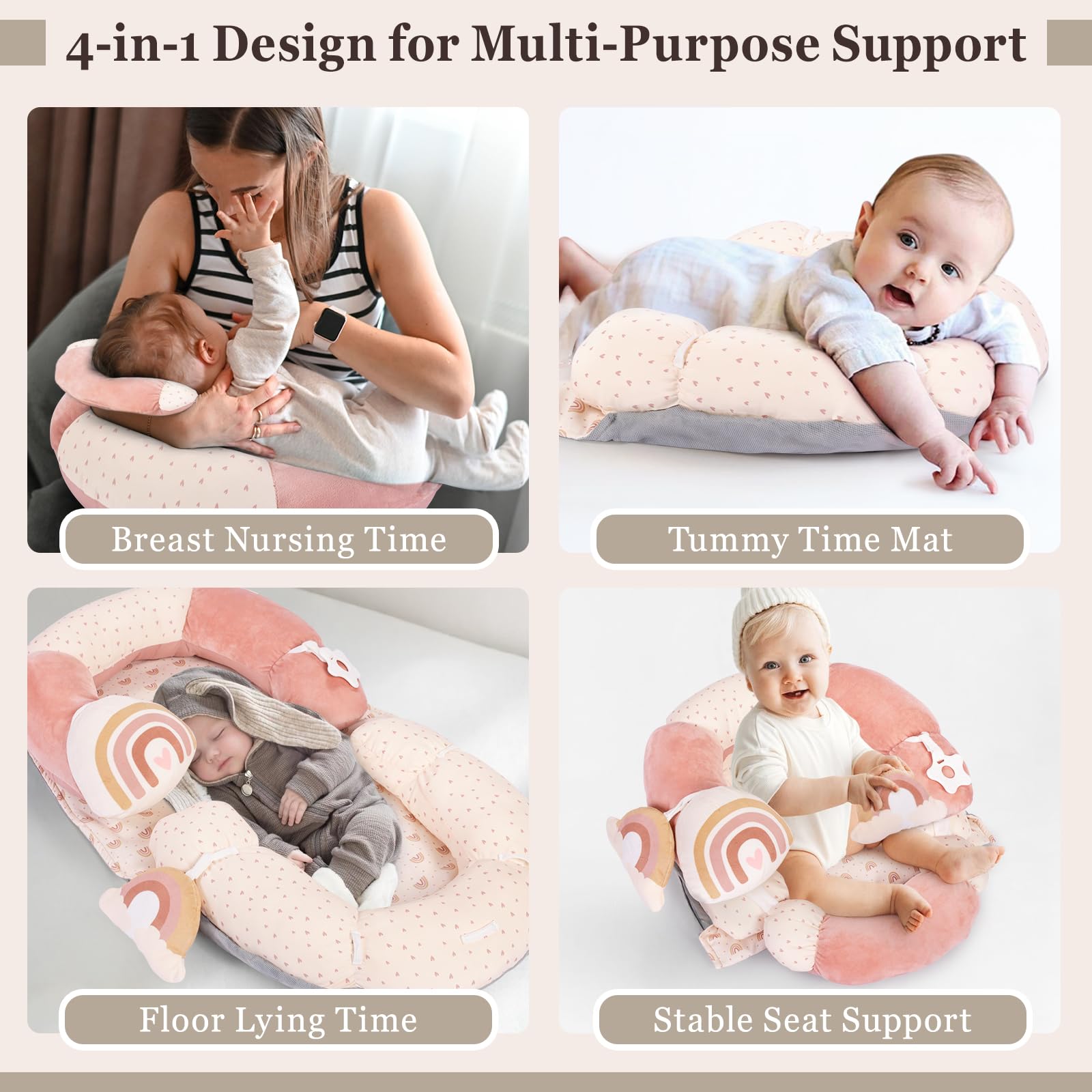 Foryoomi BPA-free teether toy encourages safe teething and exploration